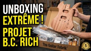Unboxing guitare DIY