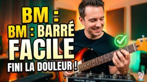 Guitare TV : Maîtrisez le barré Si mineur (Bm) et le son pop-rock sans forcer