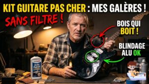 Kit guitare pas cher : Mes galères sans filtre
